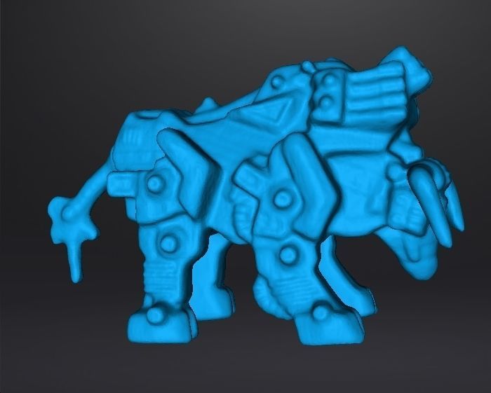 BULL DIBISON GASHAPON PVC PLASTIC FIGURE TOY MINI MODEL 3D print model_8