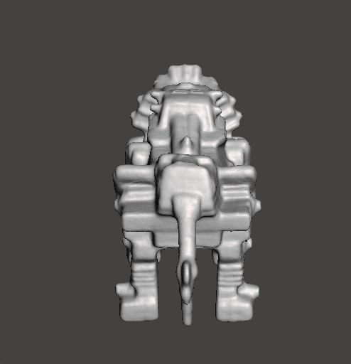 BULL DIBISON GASHAPON PVC PLASTIC FIGURE TOY MINI MODEL 3D print model_4