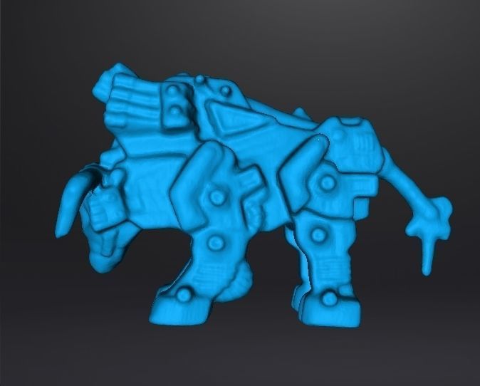 BULL DIBISON GASHAPON PVC PLASTIC FIGURE TOY MINI MODEL 3D print model_9