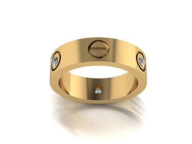 free wedding ring copy Free 3D print model Free 3D print model_1