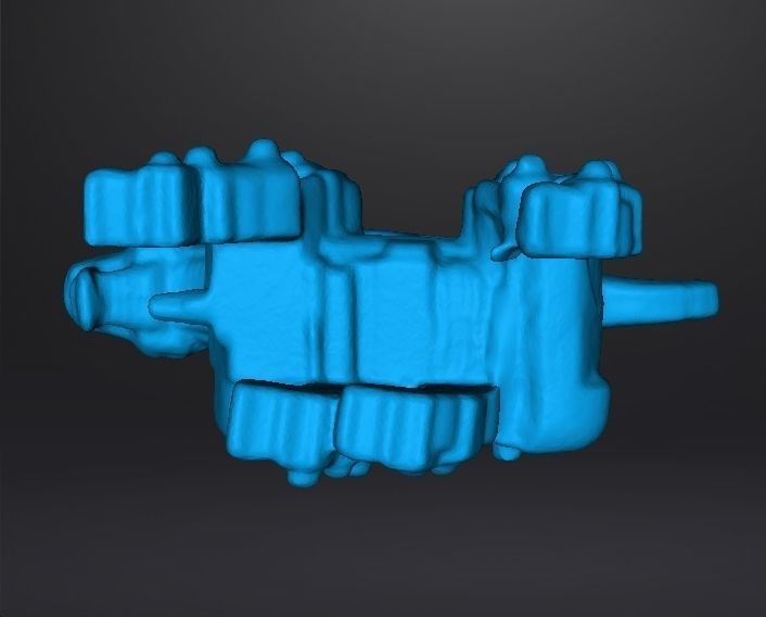 SABER TIGER GASHAPON PVC PLASTIC FIGURE TOY MINI MODEL SCIFI 3D print model_11