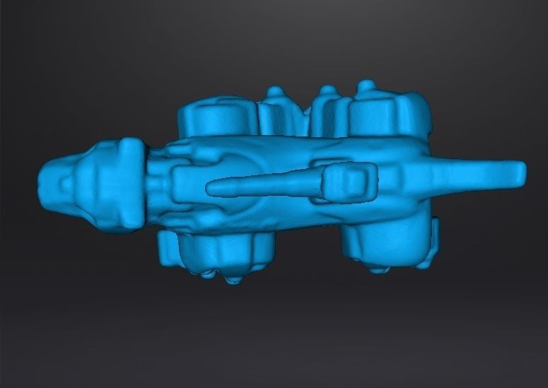 SABER TIGER GASHAPON PVC PLASTIC FIGURE TOY MINI MODEL SCIFI 3D print model_10