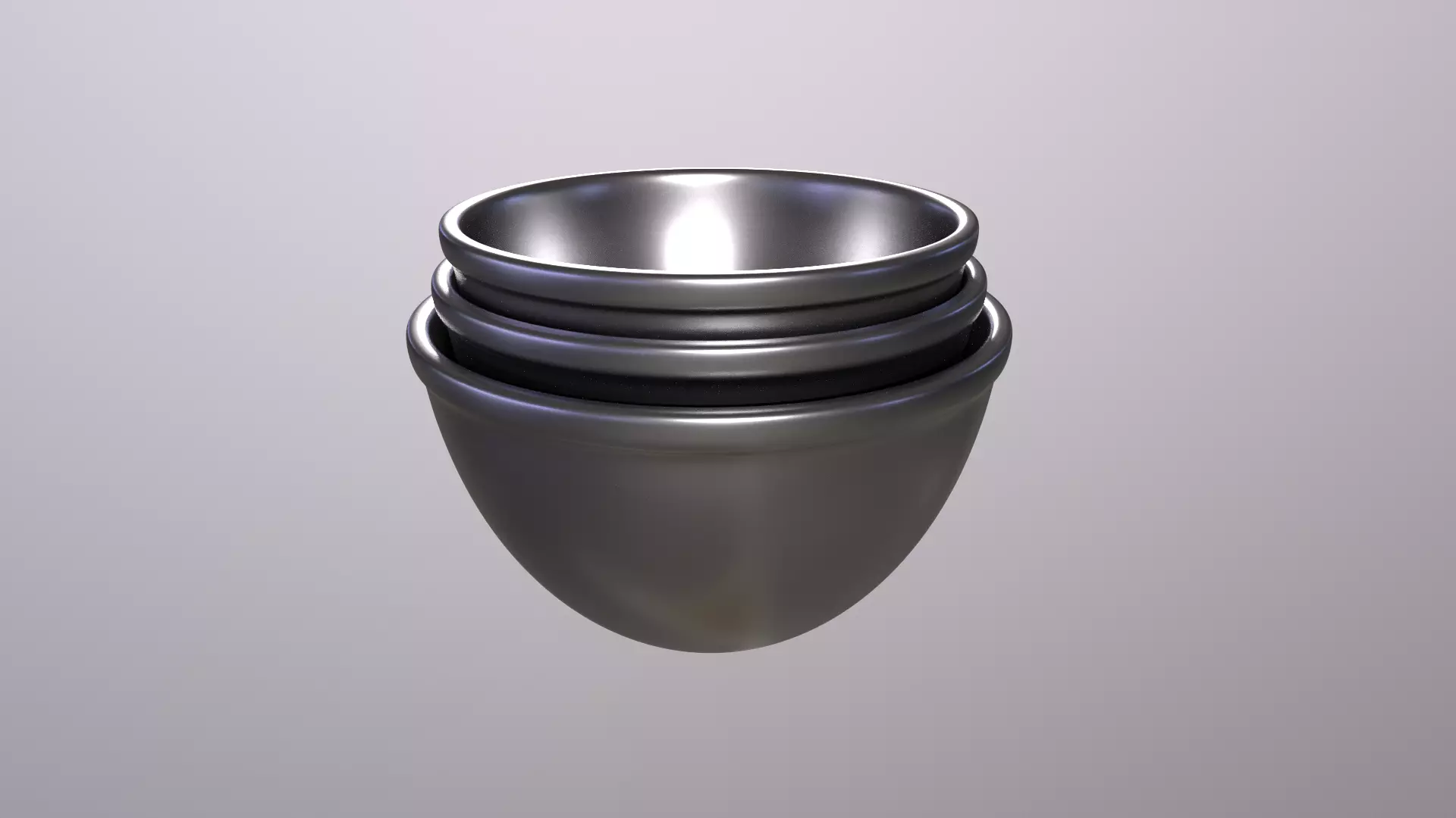 Kitchen utensils- Mixing Bowls-PBR 3D MODEL 3D model_0