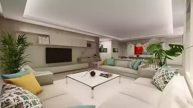 Modern TV Unit - Rimadesio