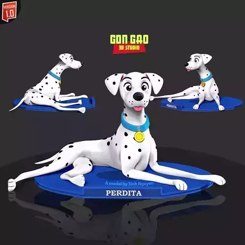 Perdita - 101 Dalmatians Fanart