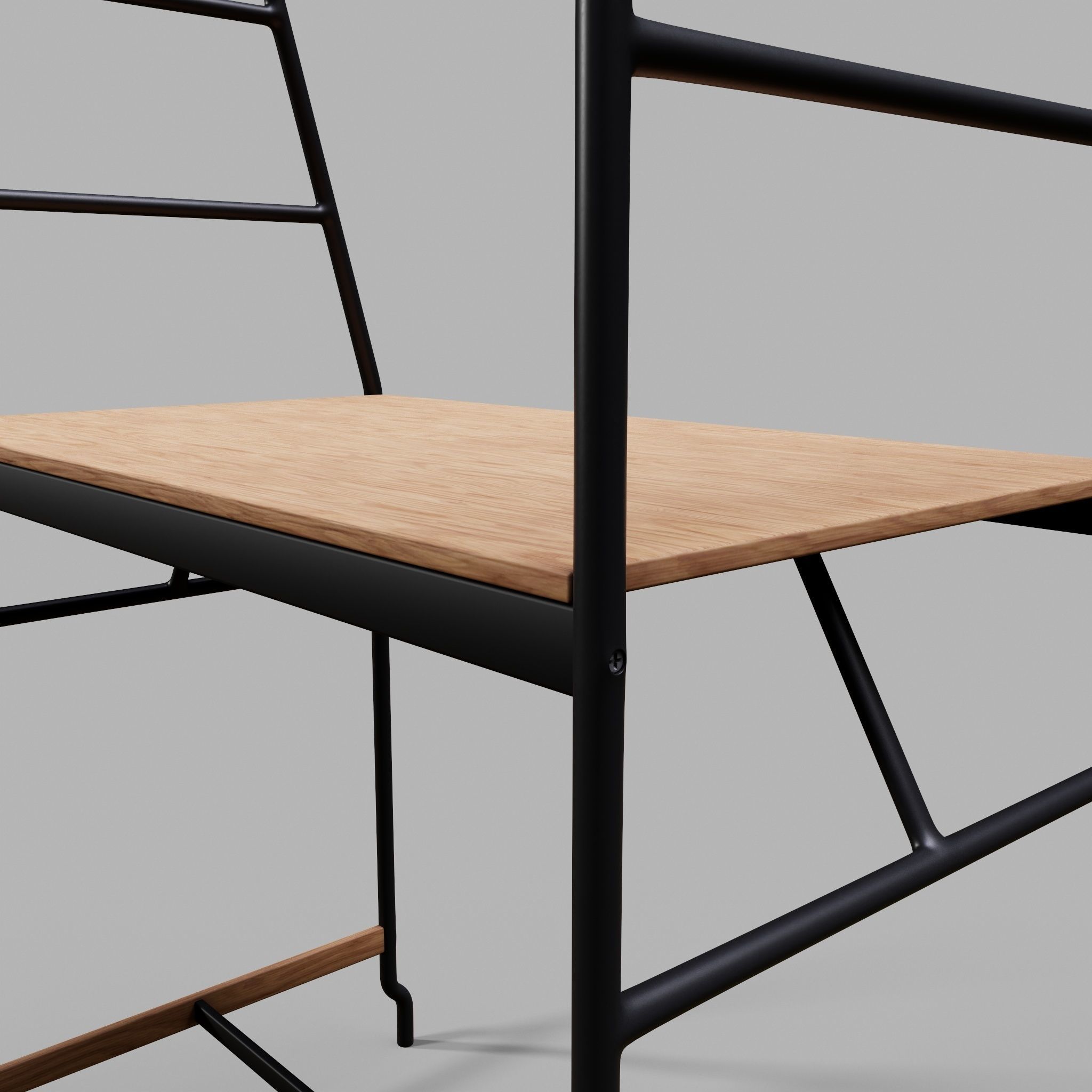 Dalfred Table Low-poly 3D model_3