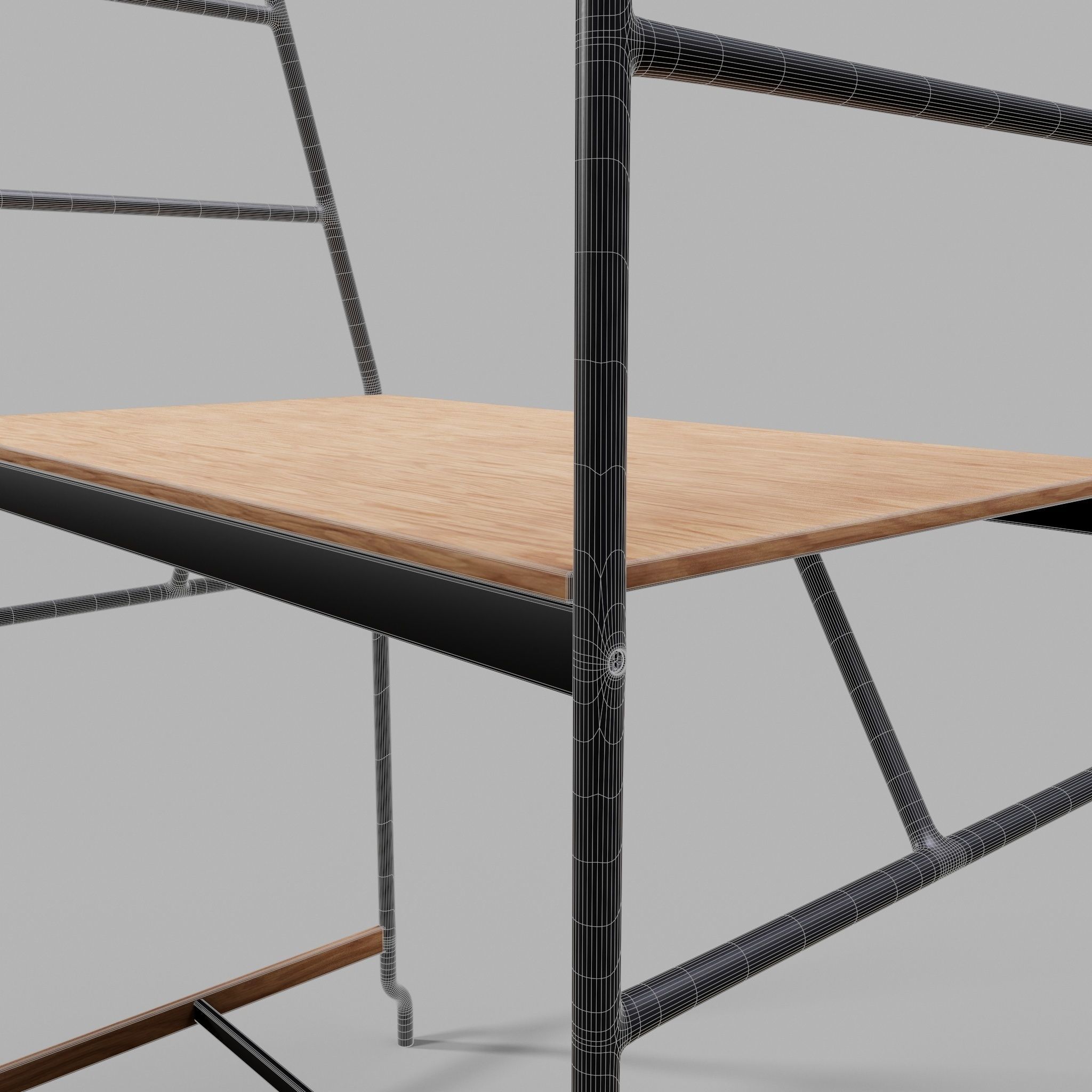 Dalfred Table Low-poly 3D model_4