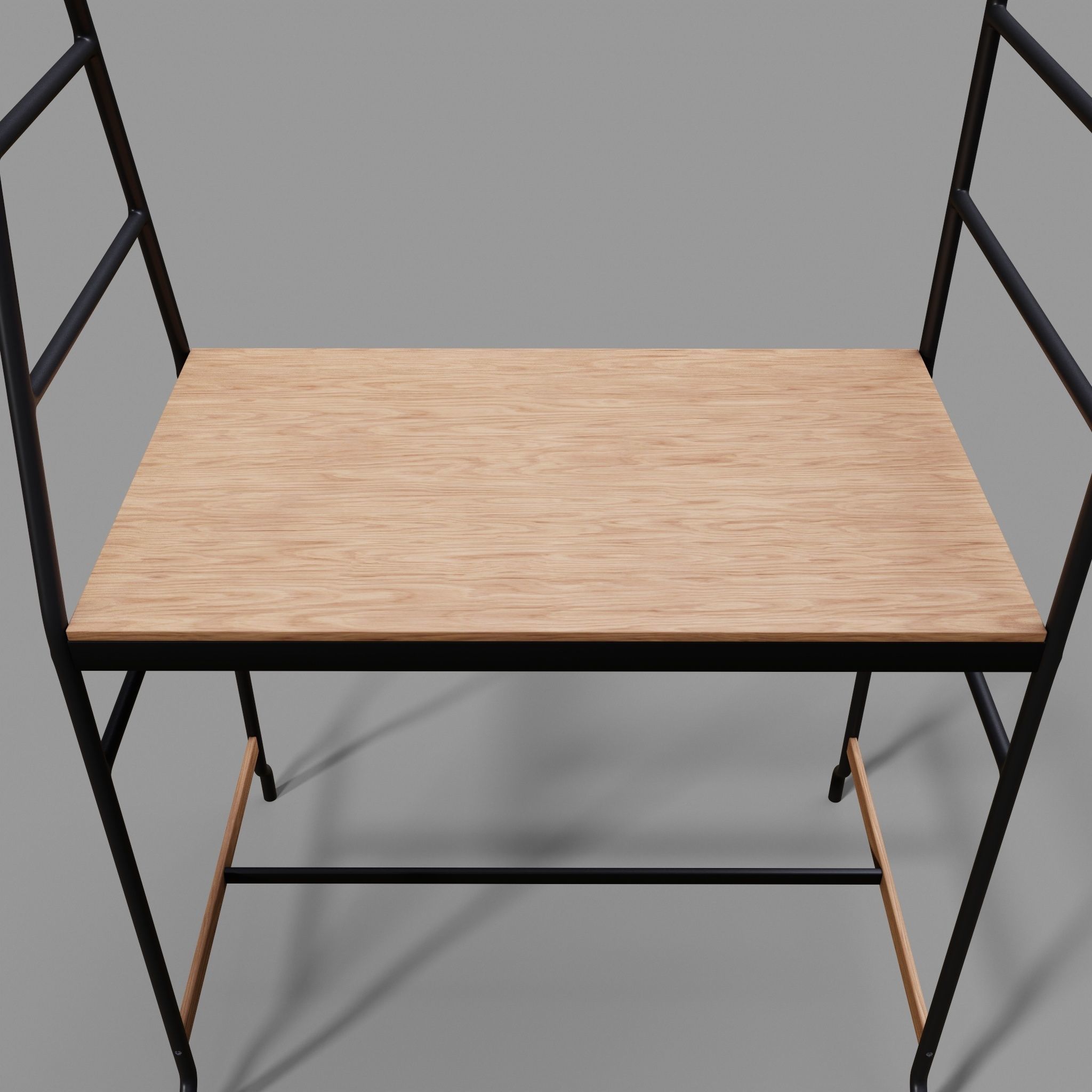 Dalfred Table Low-poly 3D model_8