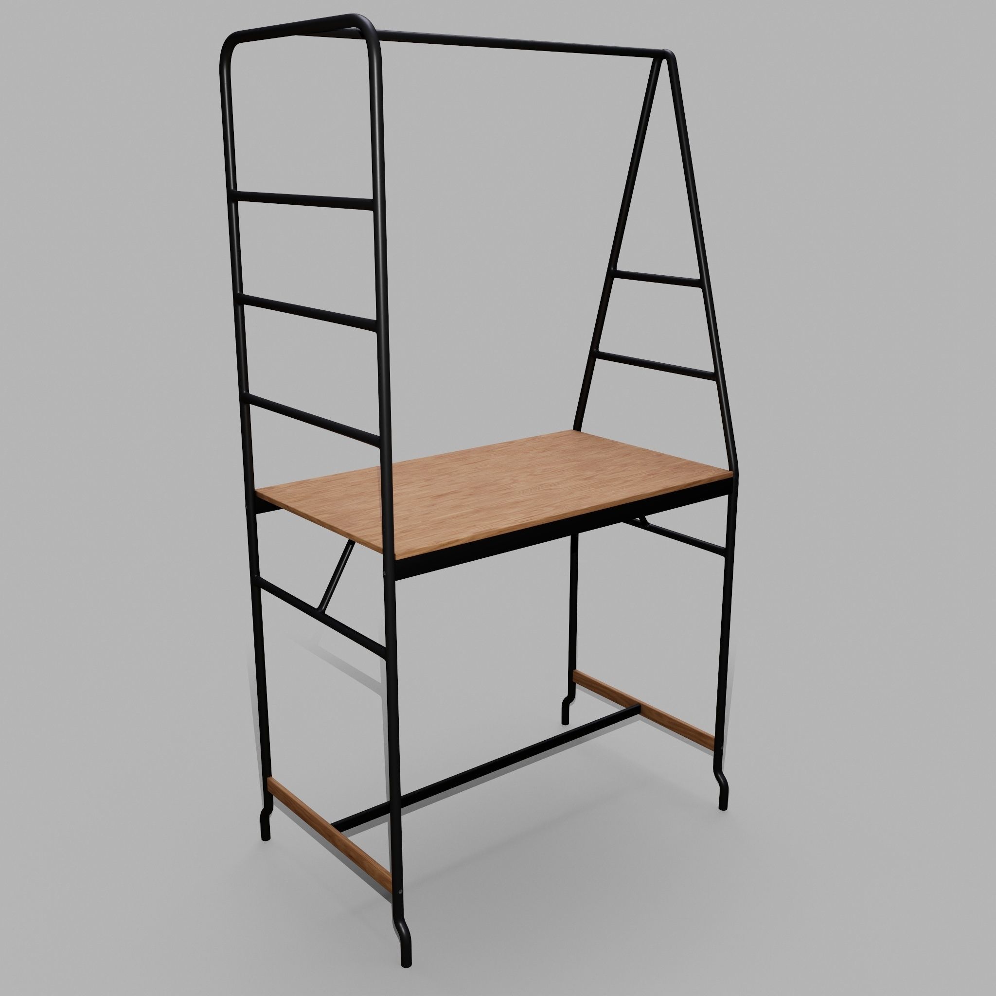 Dalfred Table Low-poly 3D model_1