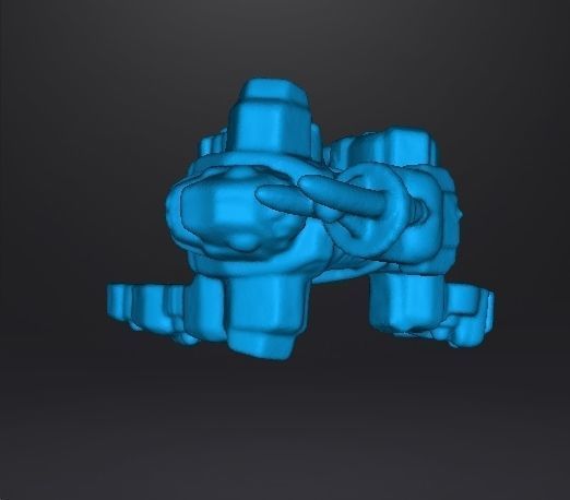 IRON KONG GASHAPON PVC PLASTIC FIGURE TOY MODEL RPG 3D print model_10