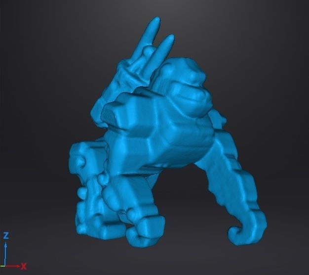 IRON KONG GASHAPON PVC PLASTIC FIGURE TOY MODEL RPG 3D print model_6