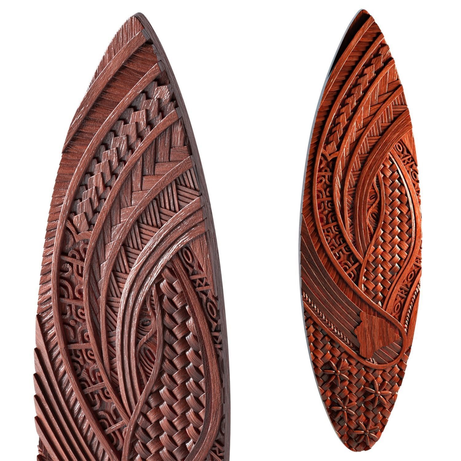 surfing board 3D model_17