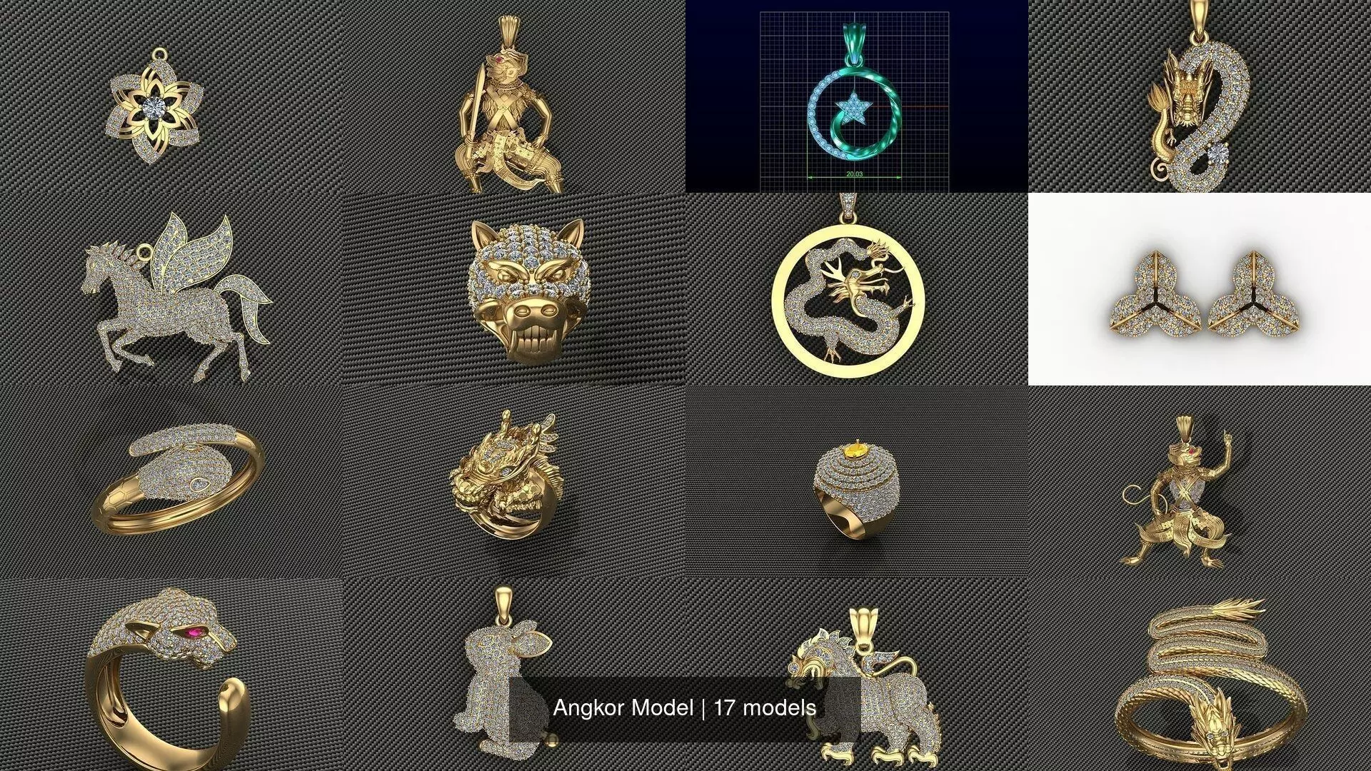 Angkor Model 3D Model Collection_1