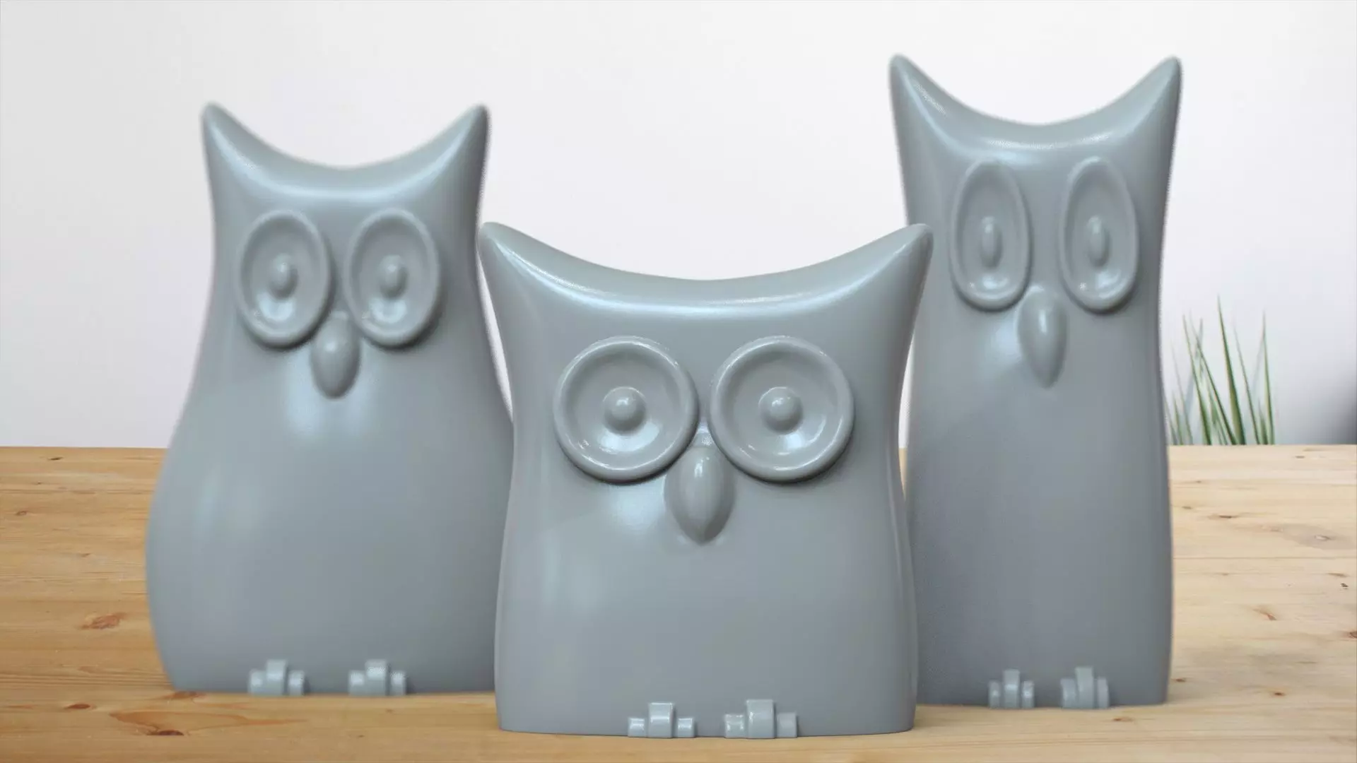 Owl 3d printable model 3D print model