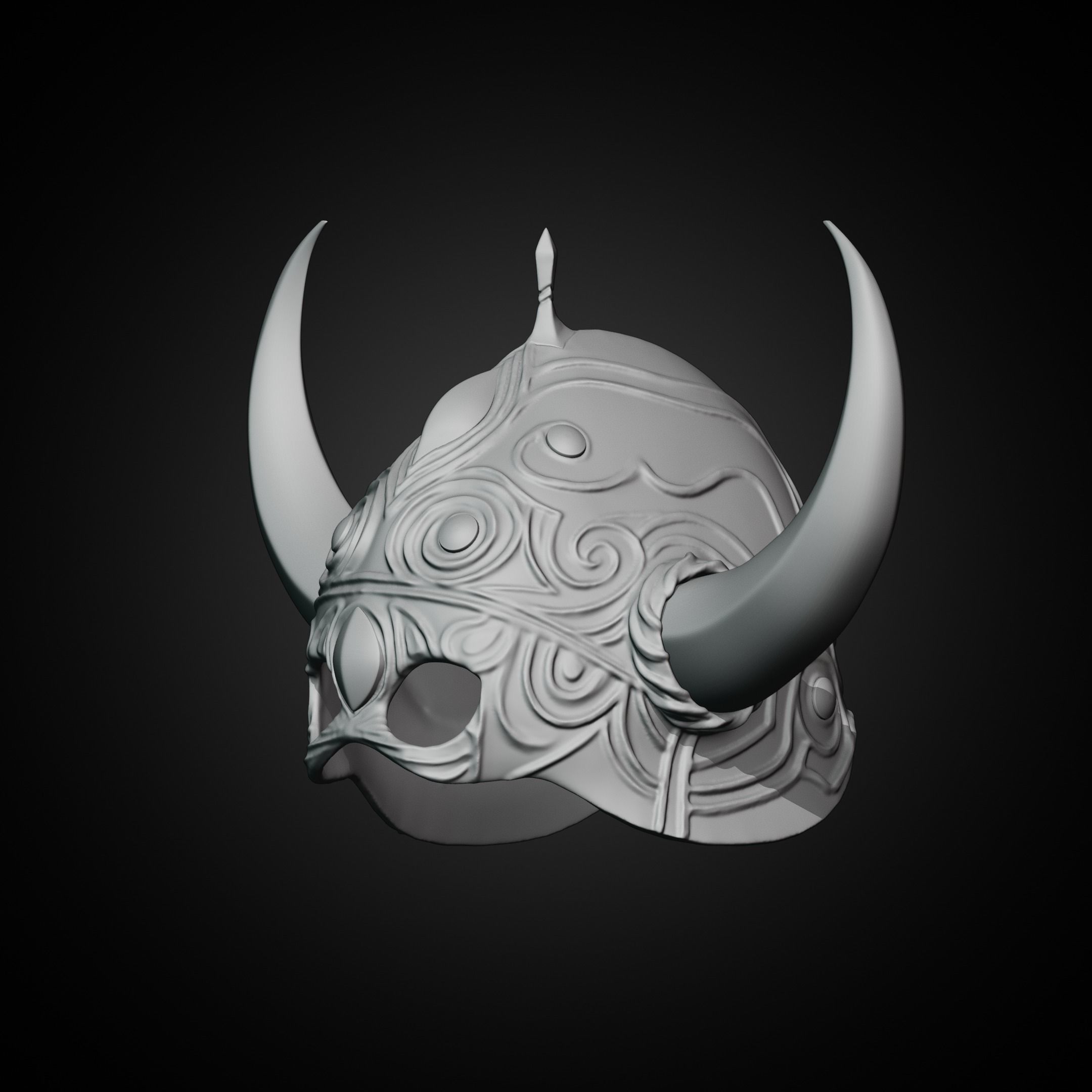 Dark Souls Royal Helm for Cosplay 3D print model_11