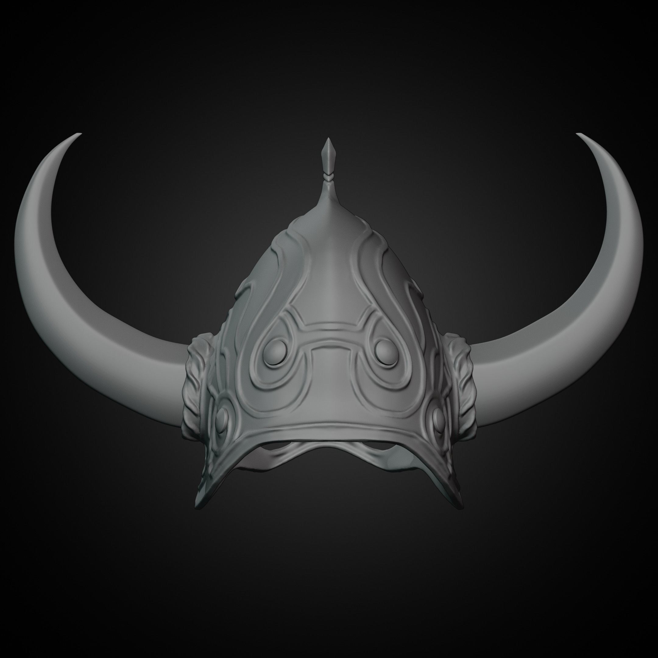 Dark Souls Royal Helm for Cosplay 3D print model_14