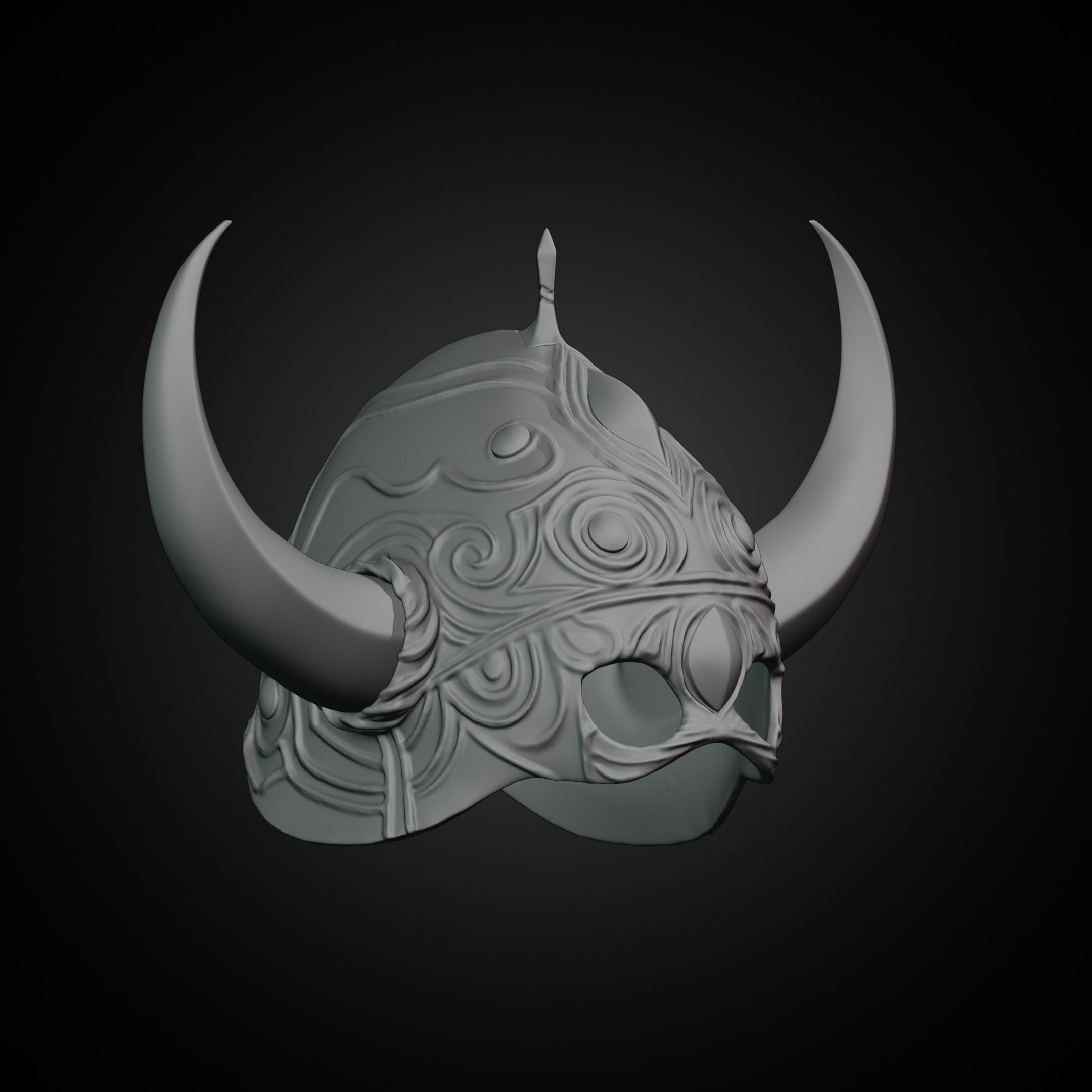 Dark Souls Royal Helm for Cosplay 3D print model_17