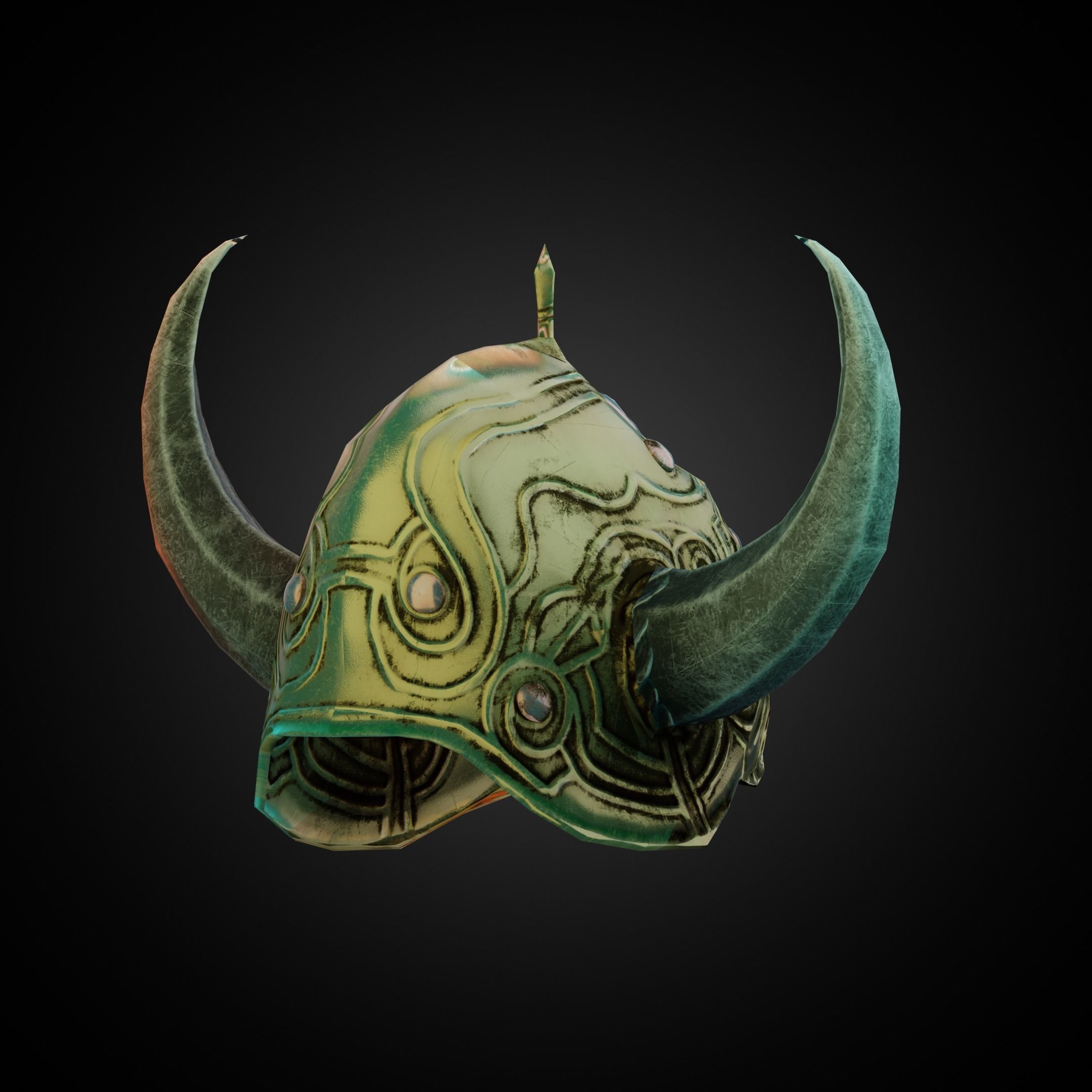 Dark Souls Royal Helm for Cosplay 3D print model_6