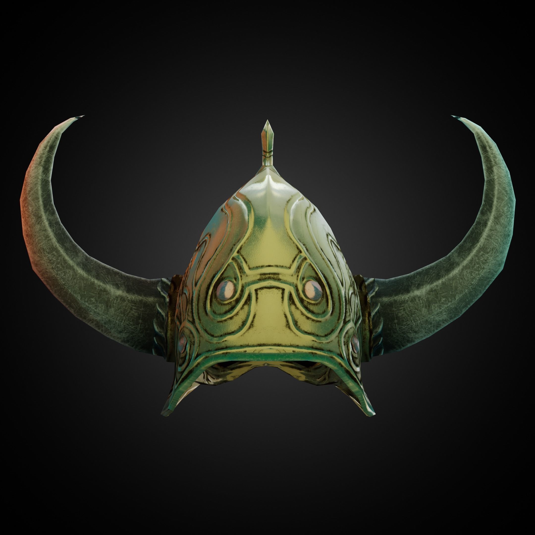 Dark Souls Royal Helm for Cosplay 3D print model_5