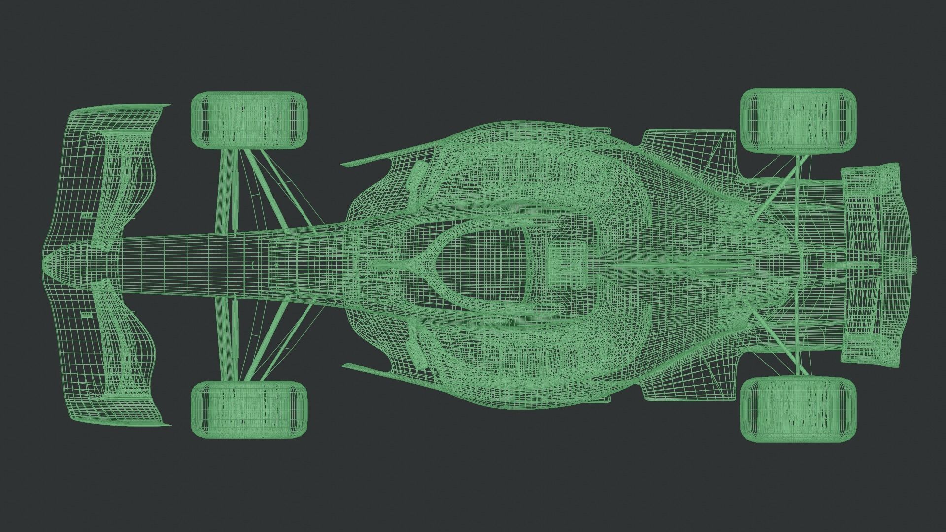 F2 2025 Low-poly 3D model_27