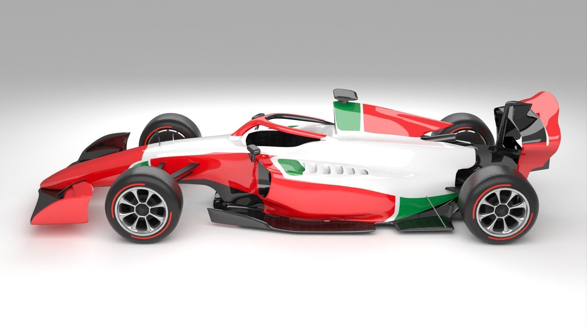 F2 2025 Low-poly 3D model_15