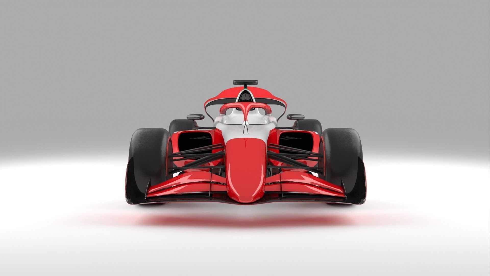 F2 2025 Low-poly 3D model_25