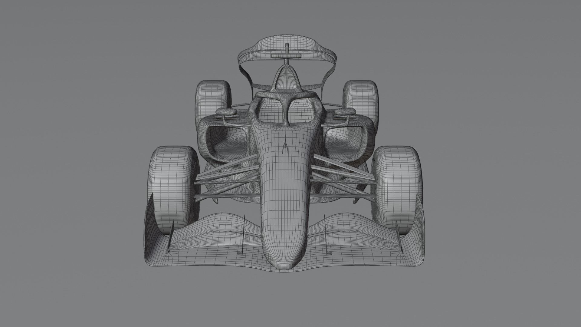 F2 2025 Low-poly 3D model_20