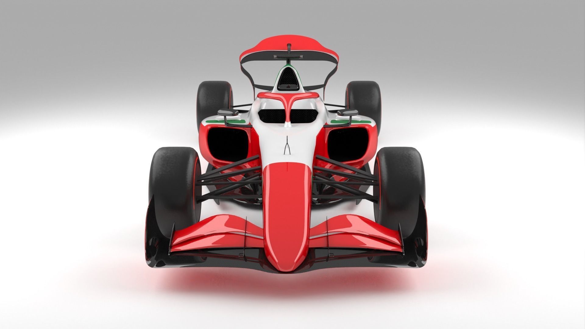 F2 2025 Low-poly 3D model_21