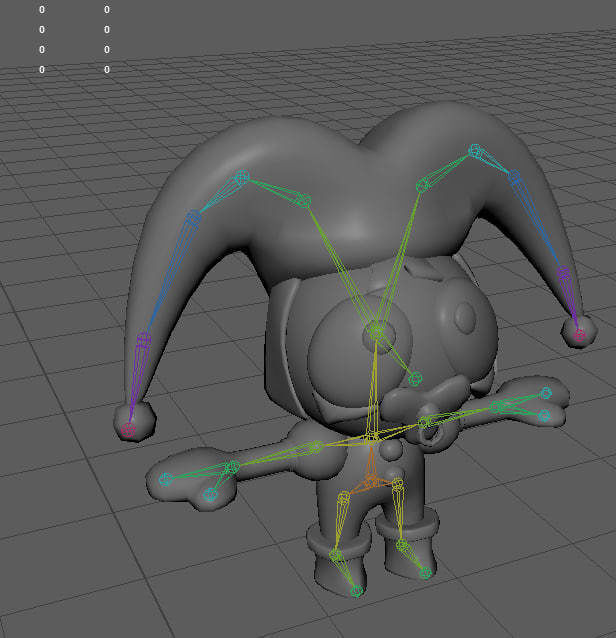 Stylized Pomni cry baby  Low-poly 3D model_3