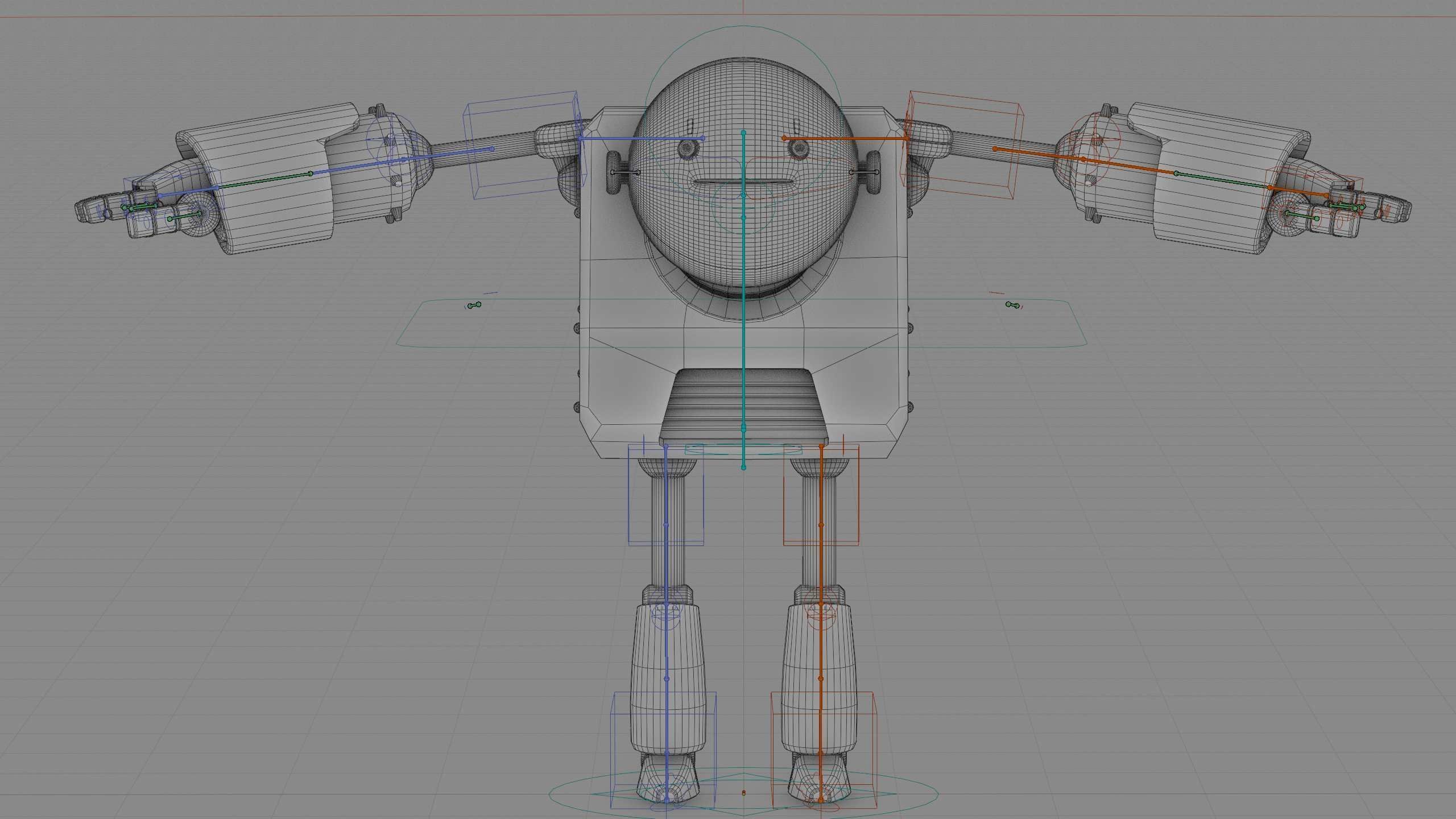TOON BOT FOGH Rigged for Unreal Engine - Unity - MIXAMO  3D model_40