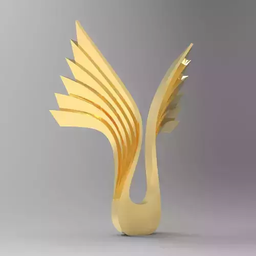 Abstract wings Sculpture