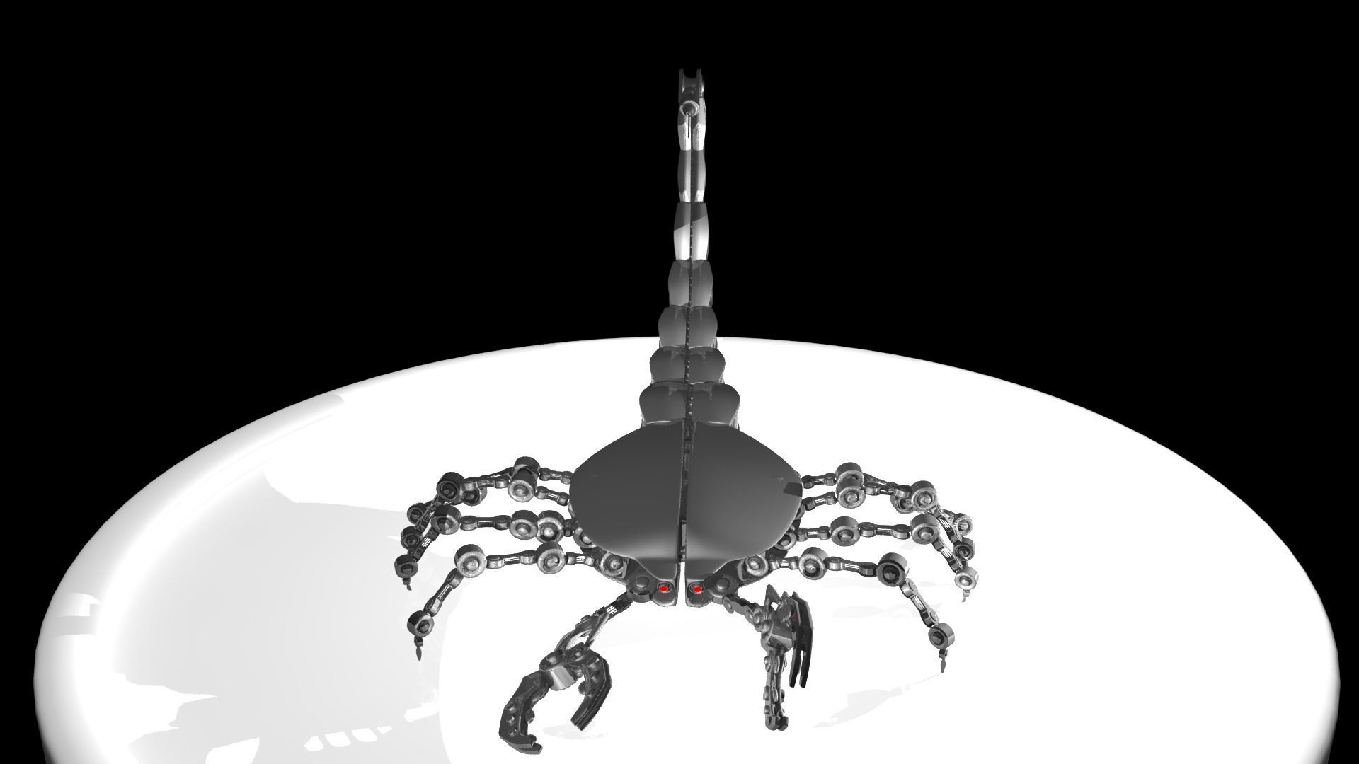 Scorpion Robot 3D model_4