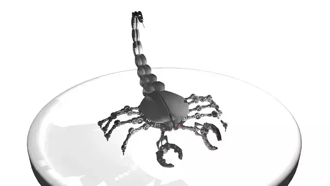 Scorpion Robot 3D model
