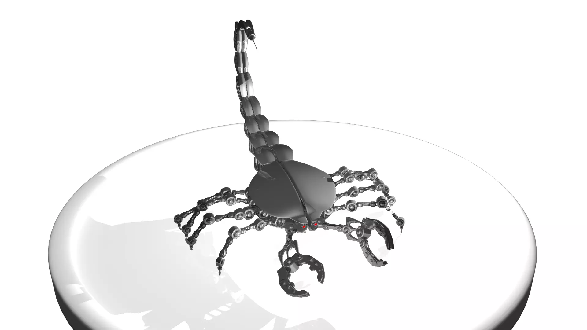 Scorpion Robot 3D model_0