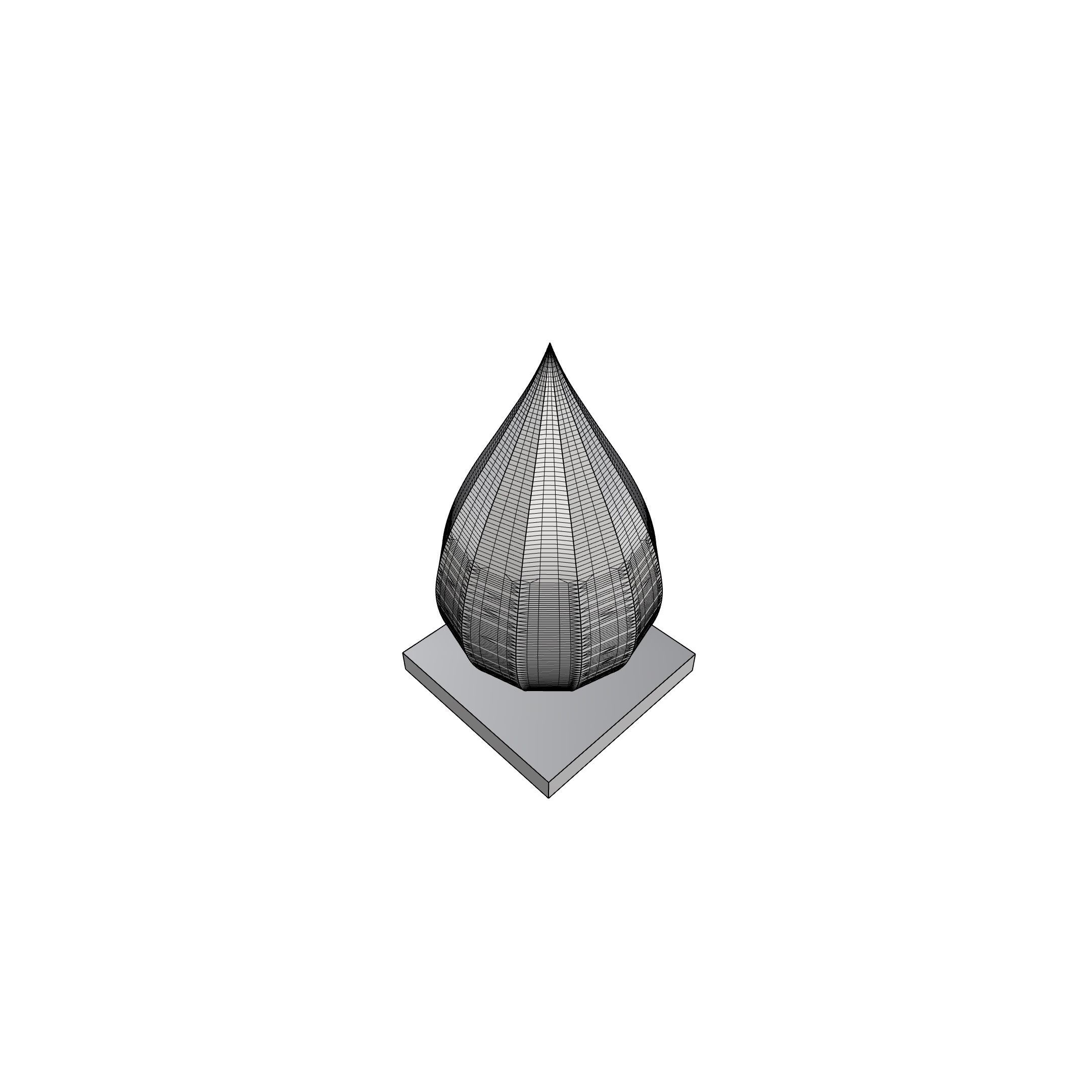 Abstract Sculpture 3D model_4