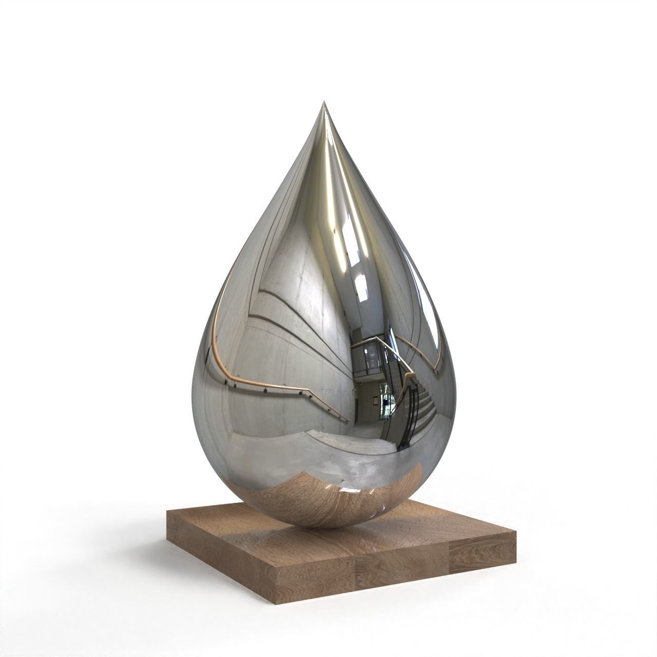 Abstract Sculpture 3D model_1