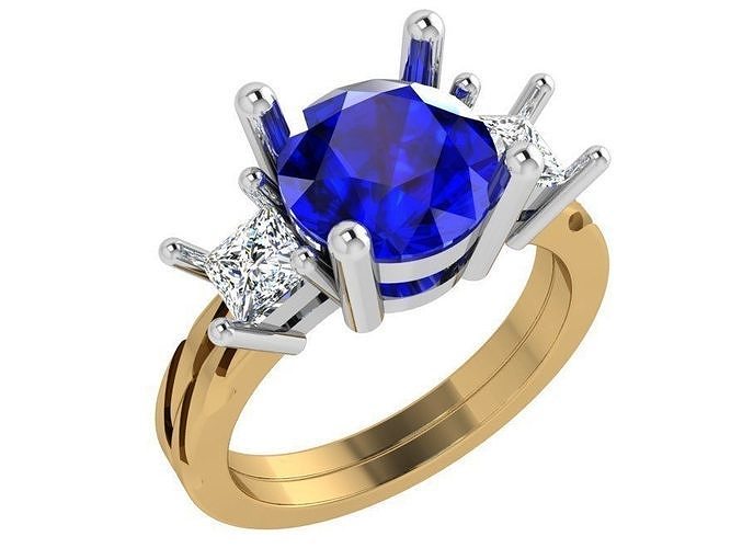 Round Cut Basket Ring 4365 3D print model