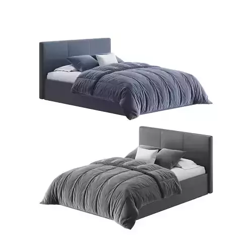 Yardley Upholstered Ottoman Bed Frame 3D model