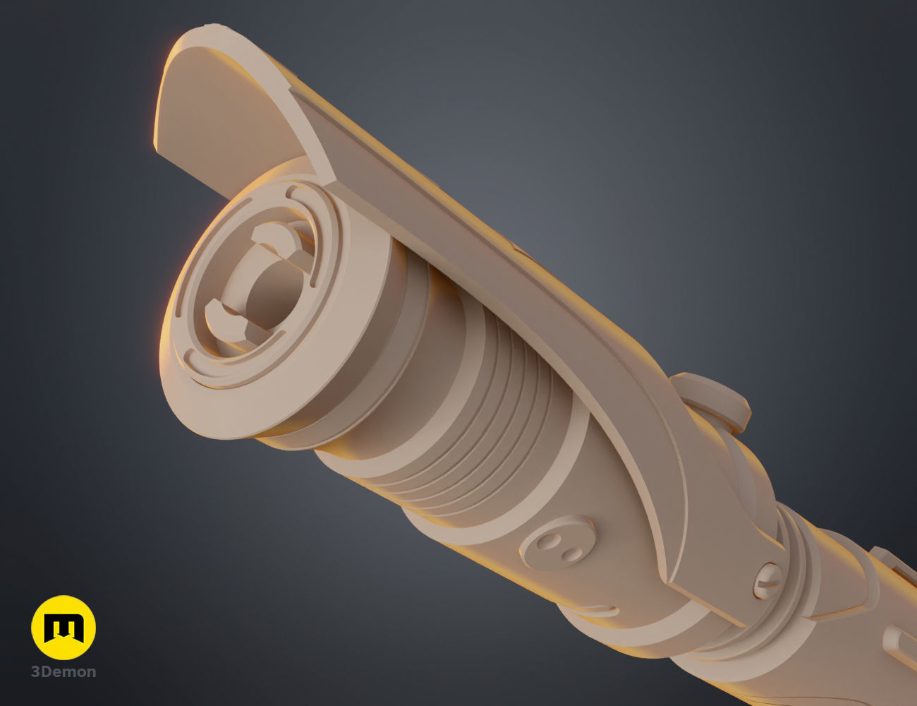 Vaylin lightsaber 3D print model_11