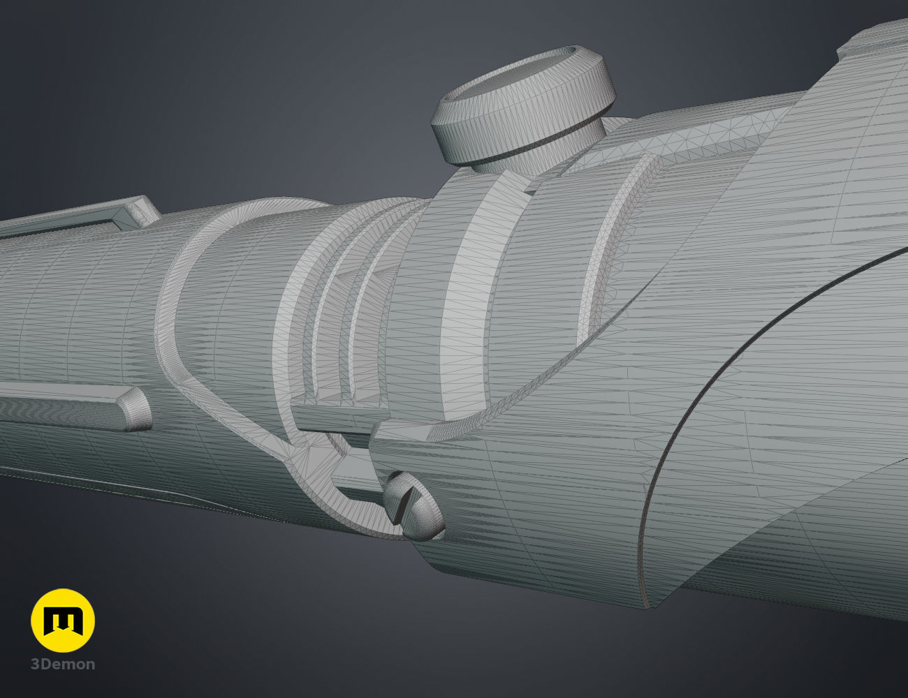 Vaylin lightsaber 3D print model_13