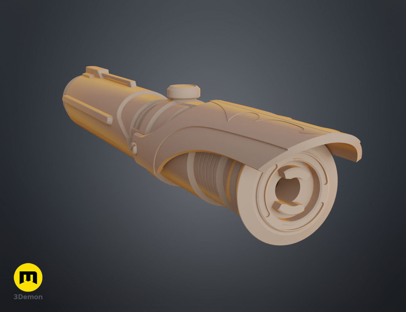 Vaylin lightsaber 3D print model_8