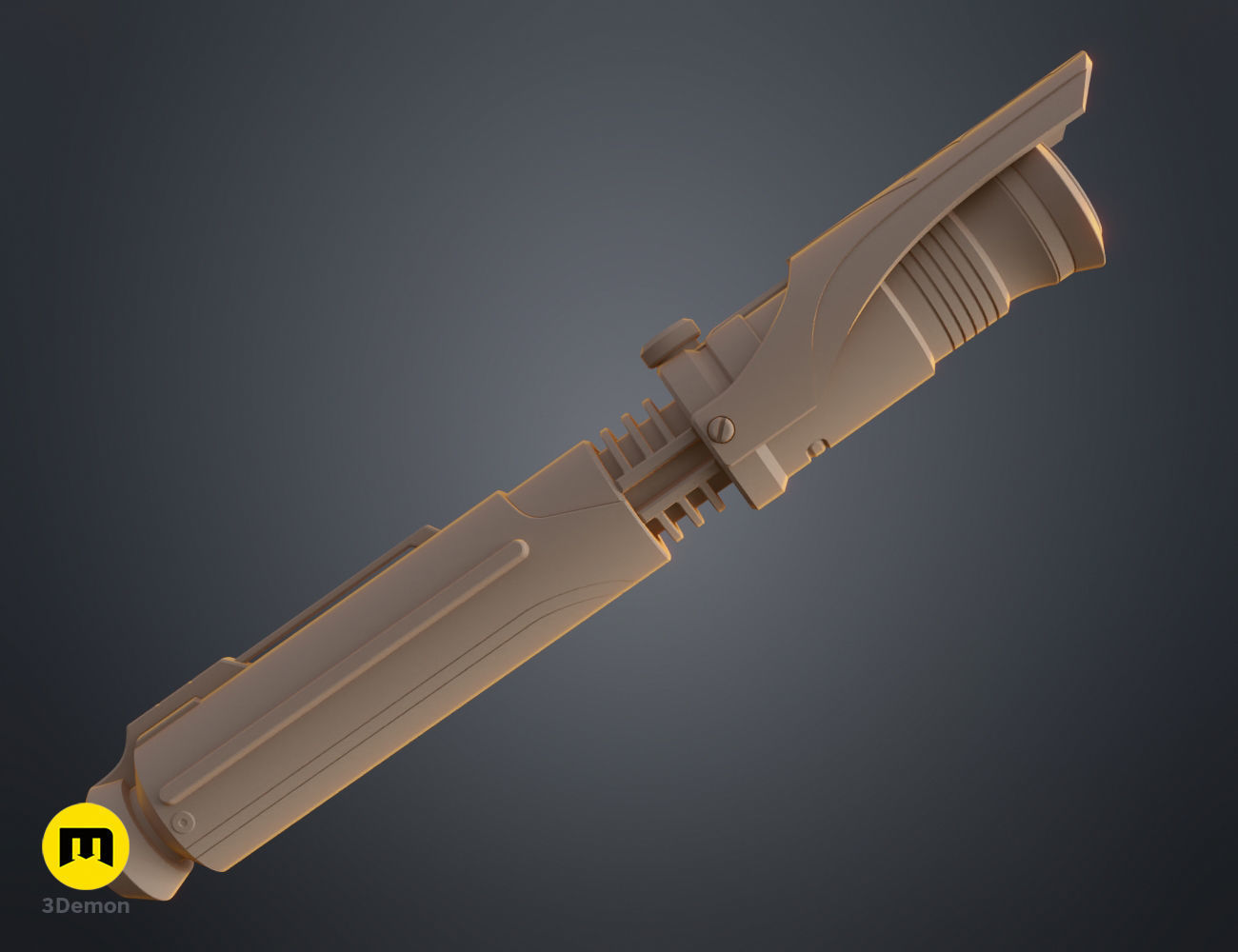 Vaylin lightsaber 3D print model_10