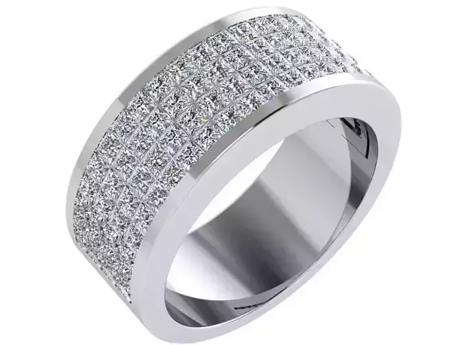 Diamond Band Ring 4452
