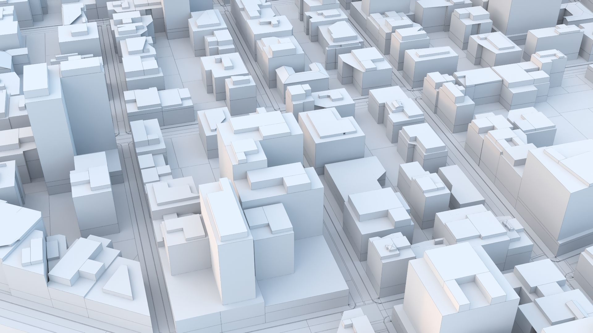City 101 Low-poly 3D model_8