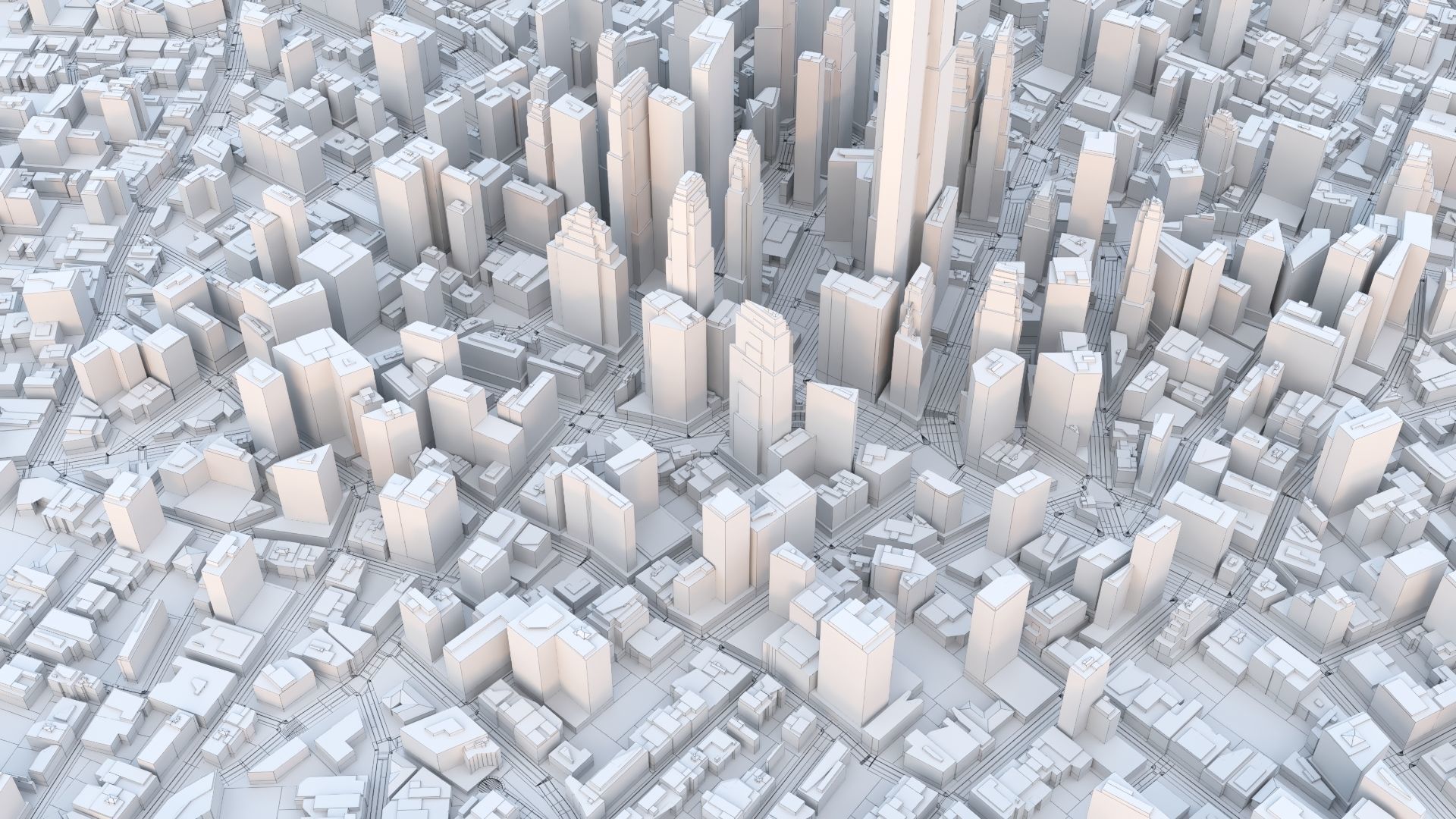 City 101 Low-poly 3D model_7