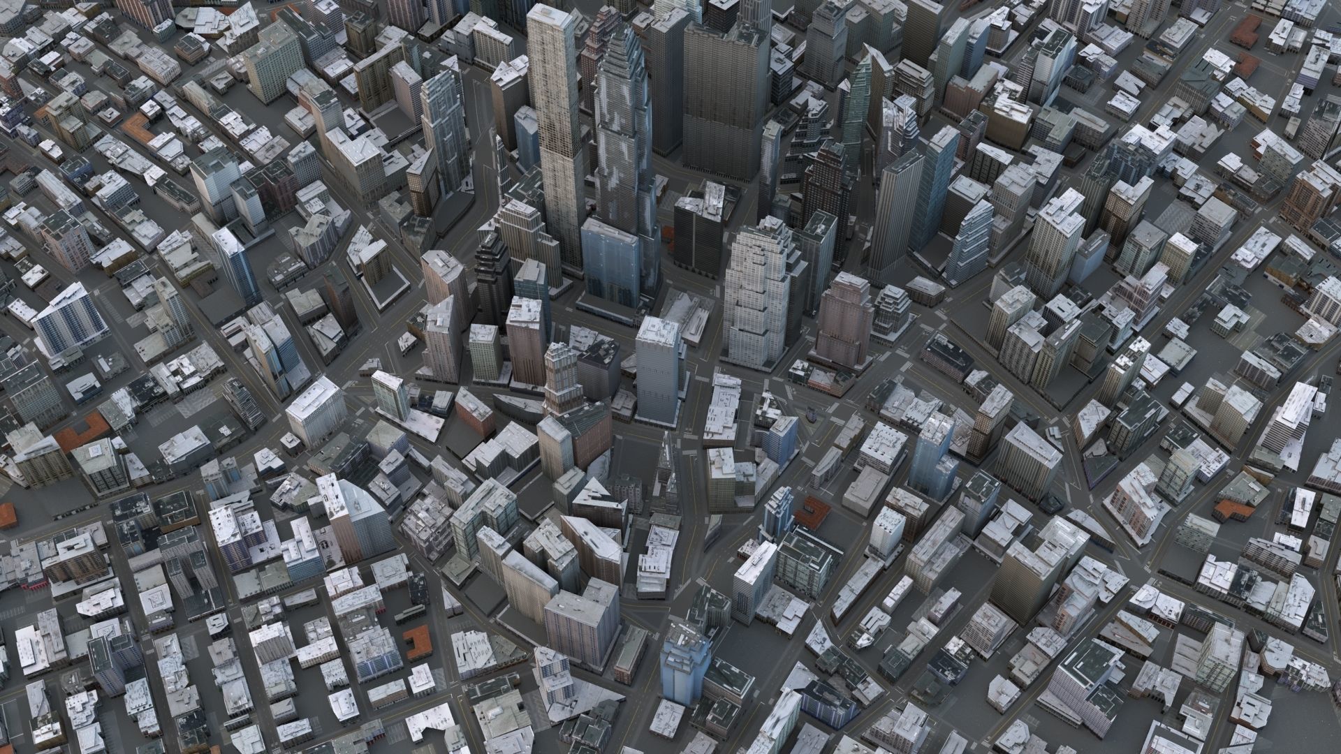 City 101 Low-poly 3D model_6