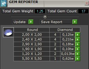 Eye Diamond Pendant 4461 3D print model_6