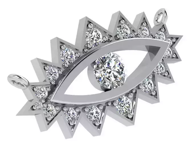 Eye Diamond Pendant 4461