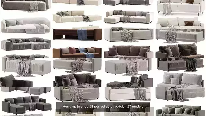 Hurry up to shop 28 perfect sofa models