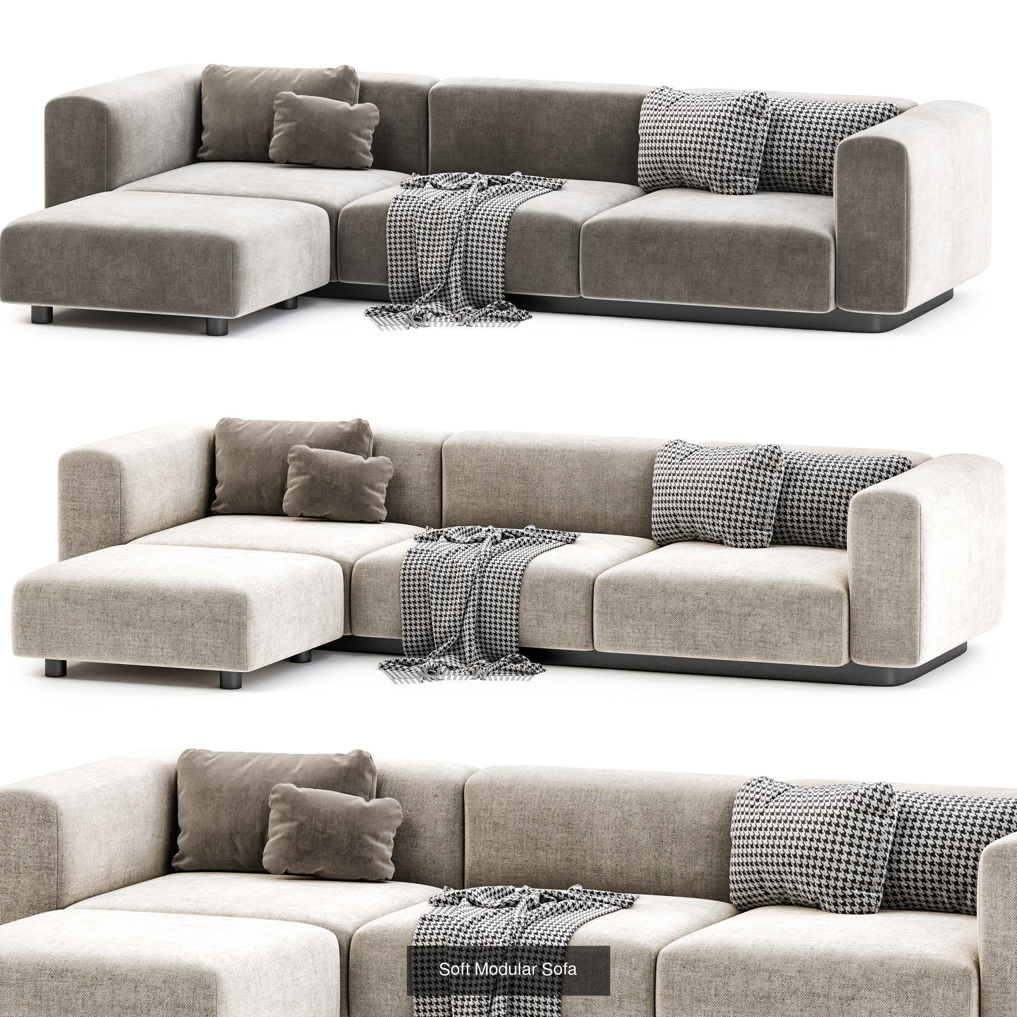 Hurry up to shop 28 perfect sofa models 3D Model Collection_7